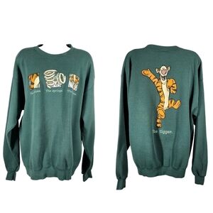 MICKEY INC. THE WALT DISNEY COMPANY TIGGER SWEATSHIRT